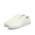 BLESS SHOE PURE da bê cổ điển màu trắng tinh khiết băng thấp đôi giày thông thường - Giày thấp Giày thấp