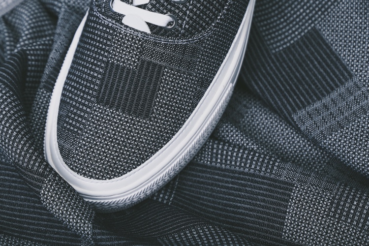 BLESS SHOE denim Nhật Bản denim phong cách Nhật Bản low-cut giày trượt ván cổ điển - Giày thấp sneaker nam