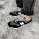 NEWBALANCE997 ຊຸດເກີບຜູ້ຊາຍແລະແມ່ຍິງຄລາສສິກ Yuanzu ສີຂີ້ເຖົ່າ retro ເກີບແລ່ນກິລາບາດເຈັບແລະ CM997HCA