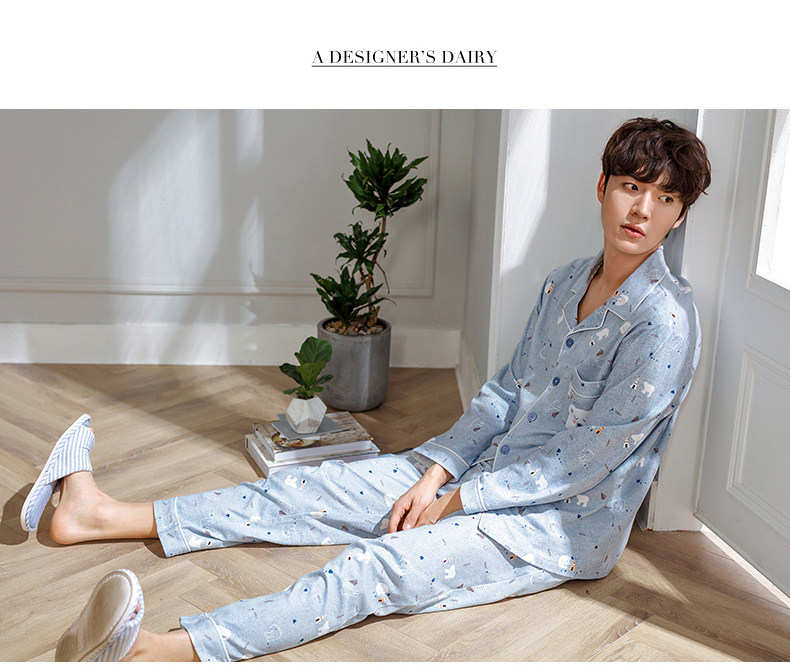 Pyjama mixte en Coton à manches longues - Ref 3004856 Image 18