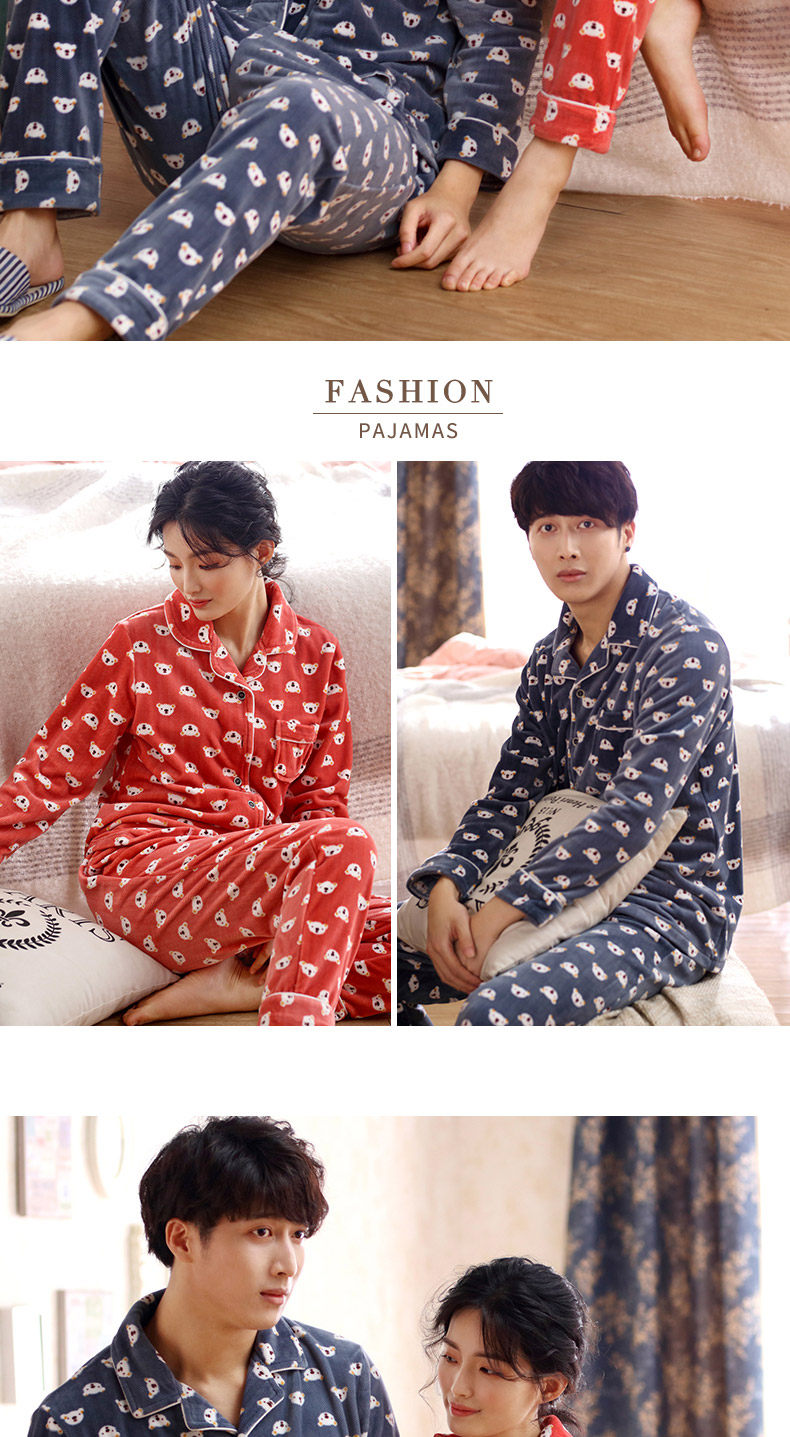 Pyjama mixte en Polyester Polyester  à manches longues - Ref 3004881 Image 11