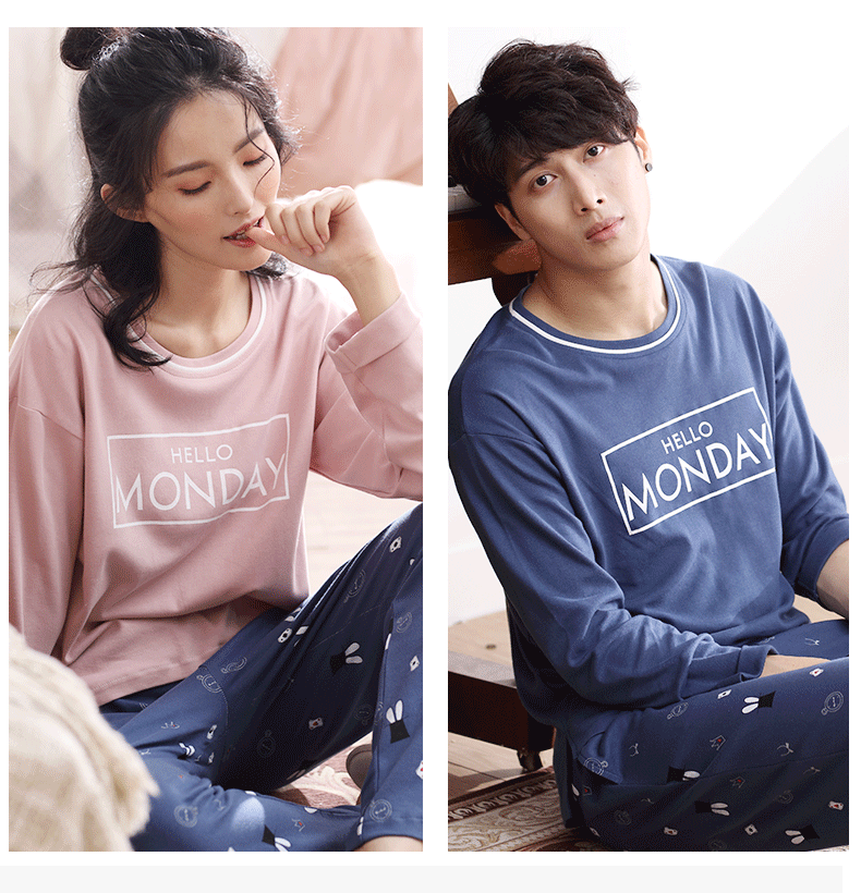 Pyjama mixte en Coton à manches longues - Ref 2988550 Image 21