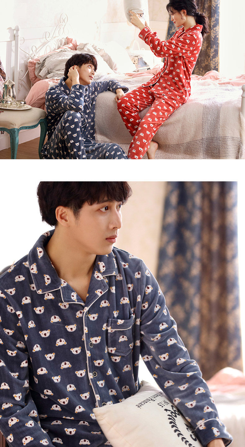 Pyjama mixte en Polyester Polyester  à manches longues - Ref 3004881 Image 13