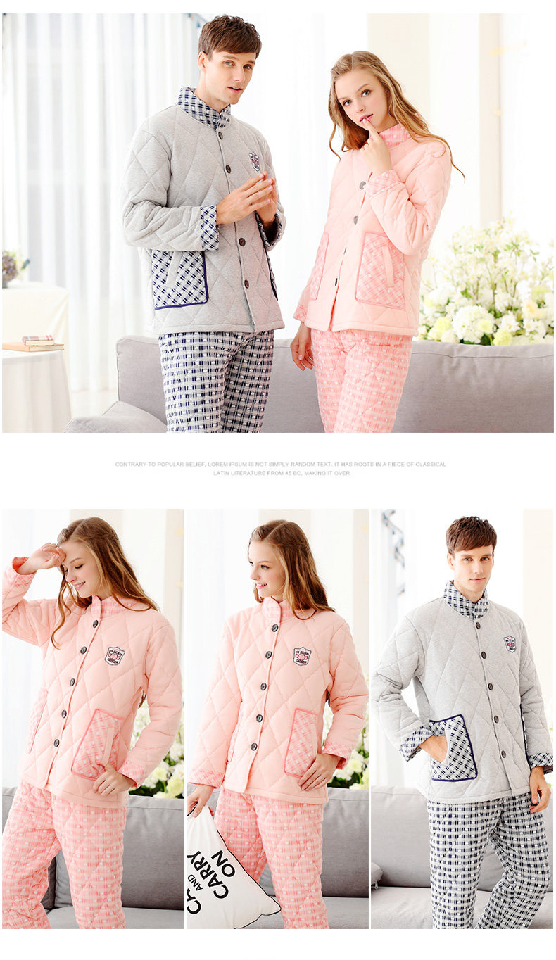 Pyjama mixte en Coton à manches longues - Ref 3004851 Image 12