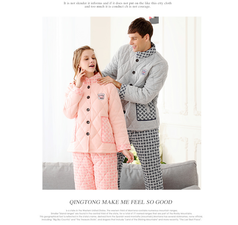 Pyjama mixte en Coton à manches longues - Ref 3004864 Image 14