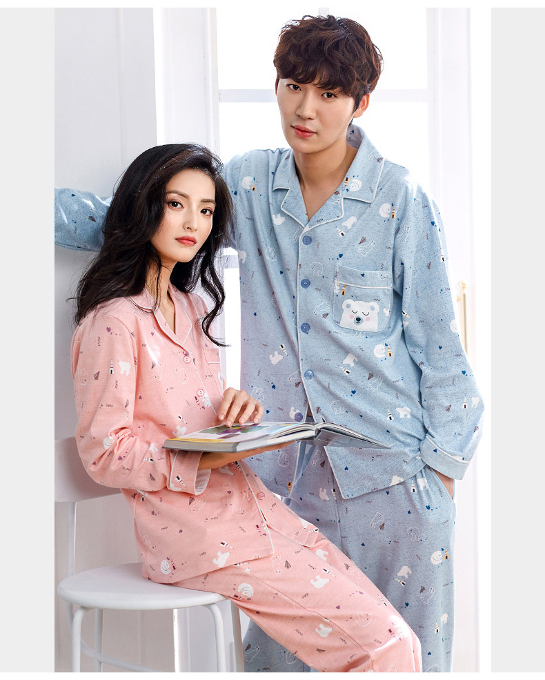 Pyjama mixte en Coton à manches longues - Ref 3004856 Image 12