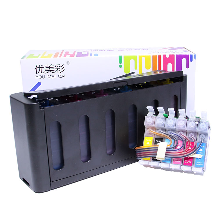 Áp dụng máy in Epson Epson R295 R390 Jig T59 TX650 với hộp mực có chip - Phụ kiện máy in linh kiện máy in epson