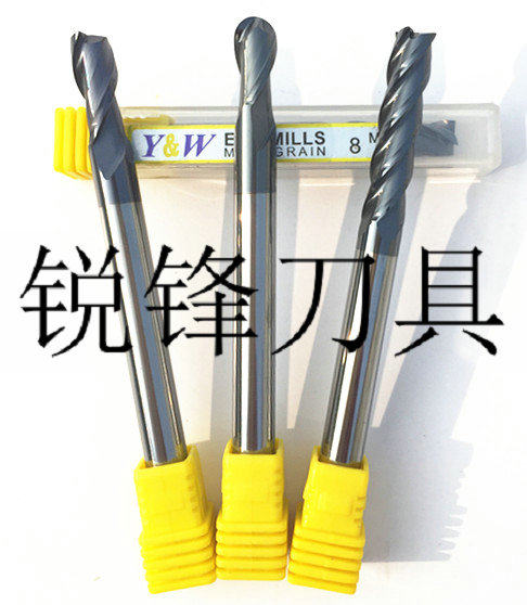 CNC cutter YW Taiwan tungsten steel coated milling cutter superhard CNC milling cutter 6MM*150L CNC milling cutter