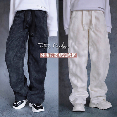 taobao agent Bjd three -four -point light core pile wide -leg pants full free shipping