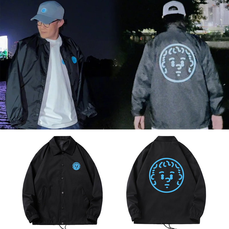 Eason Chan's Same Style Black Jacket, New Autumn and Winter Coat for Men and Women, Qanzhou Concert Merchandise, Black Jacket for Support