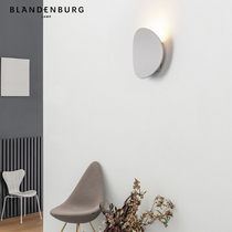 Background Wall Wall Lamp Modern Minimalist Creative Minimalist Home Decoration Wall Lamp Mesh Red Art Lamp Bedroom Bedside Main Lamp