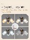 French Retro Chandelier, Medieval Wabi-Sabi Style, Creative Dining Table and Bar Lighting, 2026 New Song-Style Aesthetic Restaurant Lamp