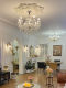 Living room chandelier candle crystal French light luxury designer art high-end atmosphere 2026 new hall main light