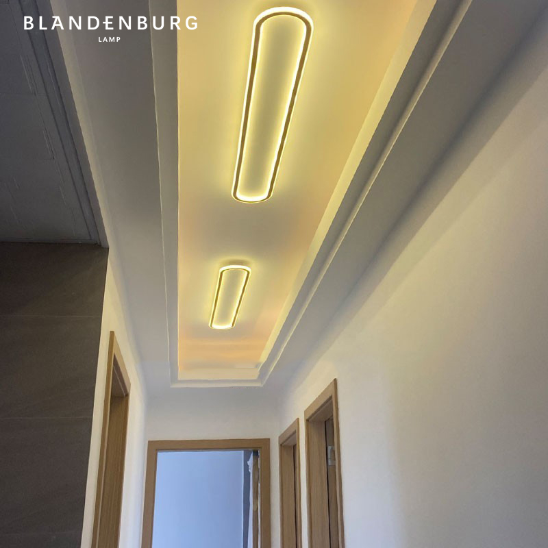 Modern corridor lamp strip ceiling lamp simple entry door entry porch aisle balcony net red explosion style cloakroom lamp