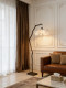 Trendy Floral Floor Lamp with Artistic Design and Pleated Lighting, High Aesthetic Appeal, Decorative Lamp for Living Room Sofa Corner