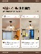 Vintage Flower Chandelier French Retro Song-Style Aesthetic Room Lamp 2026 New Petal High-End Bedroom Study Lamp