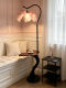 French-Style 2026 Vintage Petal Floor Lamp, New Designer Model for Living Room Sofa, Integrated Bedroom Ambient Light