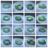 Burmese jade ring white ice fruityang green ring