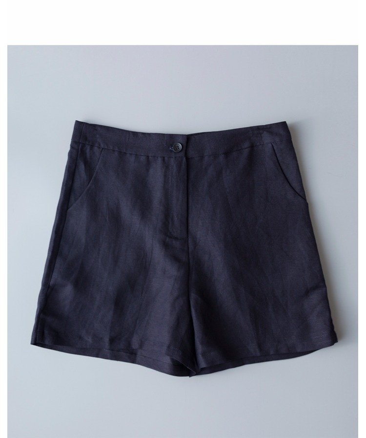 Ngôi sao xuân hè 2019 OL commuter linen Chất liệu cotton mỏng và lanh nhỏ phù hợp với áo khoác cao eo quần short thời trang phù hợp với nữ đồ vest nữ