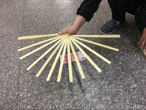 Shanghai Chenghuang Temple fan bone fan custom-made fan size fan bone has fan bone 8 inches-1 meter