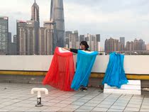 Shanghai Zhengzheng Temple Yingmei Fan Dance Fan Long Fan Super Fan Haiping Fan