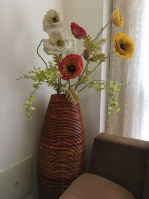 Bình hoa mây Indonesia mô phỏng cắm hoa bình hoa mây bình phong cách Đông Nam Á - Vase / Bồn hoa & Kệ bình cắm hoa thủy tinh