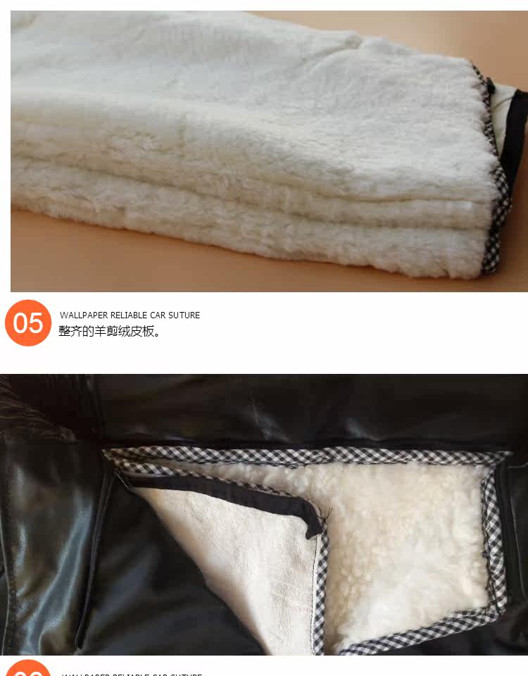 Pantalon cuir homme droit pour hiver - Ref 1491572 Image 16