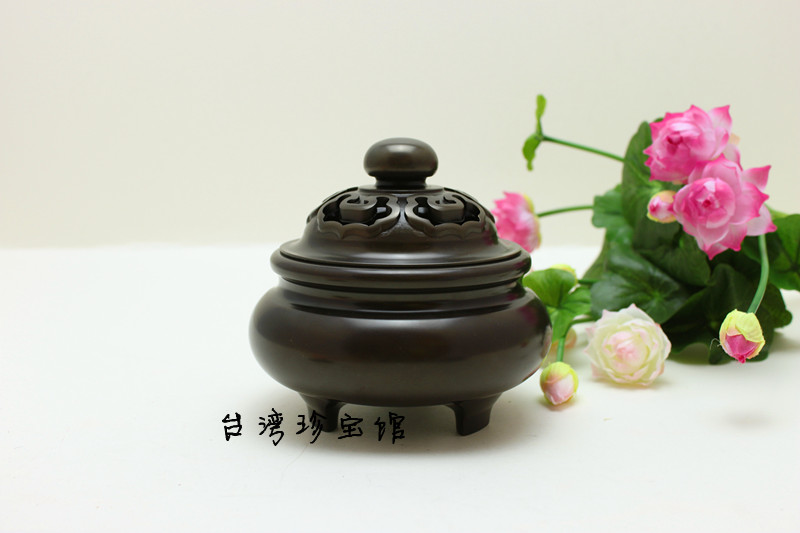Taiwan original and incense stove purifier hand dyed copper such as light body purified furnace incense stove