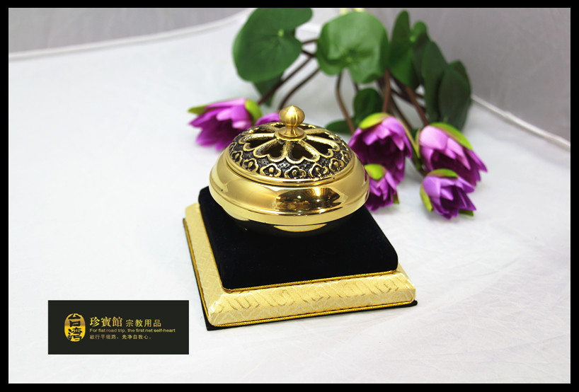 Buddha Hall for incense burner Incense Burner with Fragrant Incense Ring Incense Stove Pure Bronze Incense Stove Tower Incense Stove Security Stove