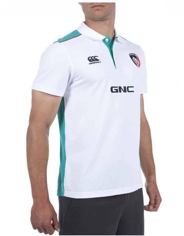 Canterbury bóng bầu dục rugby LEICESTER TIGERS COTTON TRAINING POLO