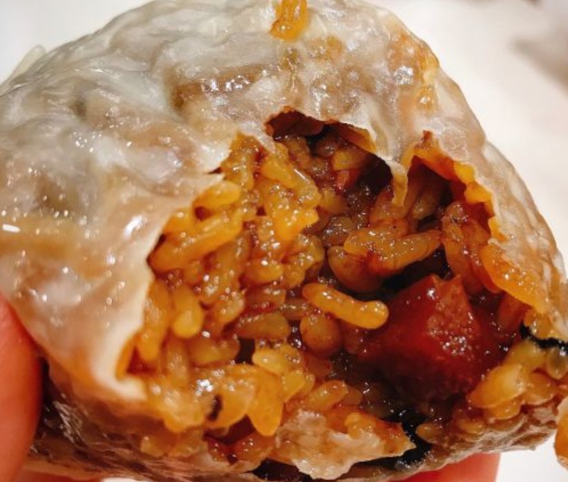 Sky fever only sent Jiang Zhejiang Shanghai old character white Yulan food sausage meat minced and sticky rice burning wheat boxed