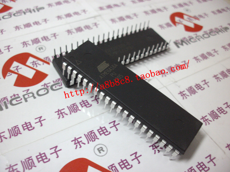 ATMEGA16A-PU (DIP-40) imported original fake payment for ten Atmel microcontroller
