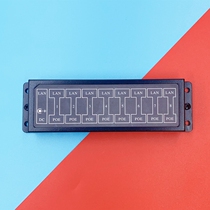 POE combiner splitter power supply module 100M 4-port 8-port 12V48V wireless bridge non-standard power supply module