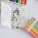 Mini Toys Learning Stationery Mini Food and Playing Tile OB Writable 16 Color Crayon Color Pencil Model R8