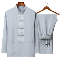 2113 светло -серый костюм (брюки с длинными брюками) (верхняя часть куртки · брюки одинаковый цвет)