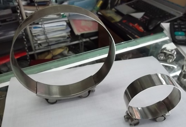 201 stainless steel powerful throat hoop European-style reinforced larynx hoop hoop hoop hoop 60-65