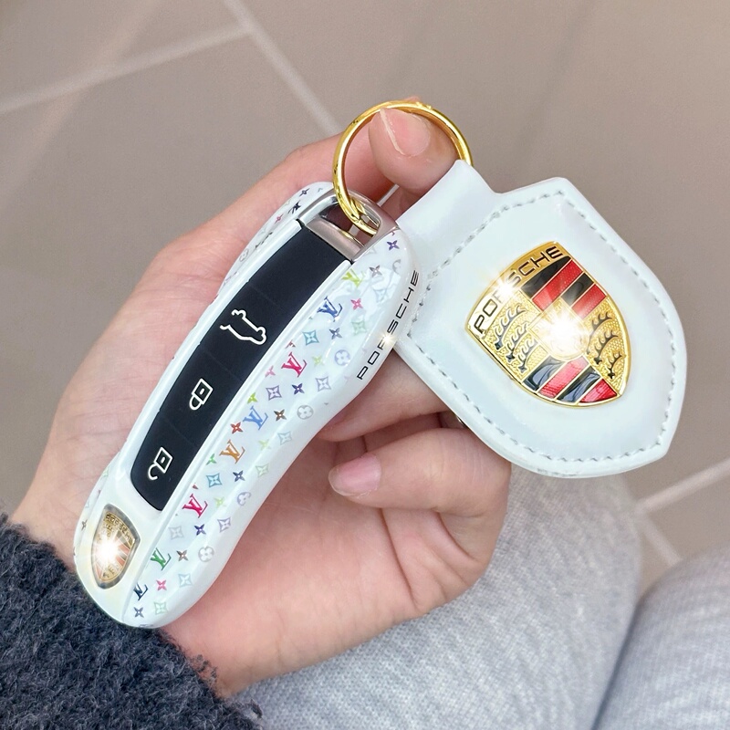 Porsche Cayenne Panamera 911 Macan 718 Taycan Key Shell for Women, Stylish Modification and Replacement
