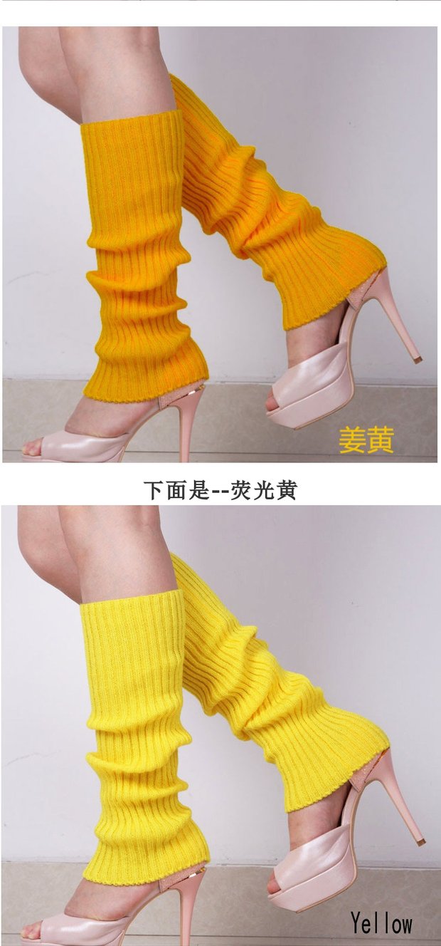 Thời trang sinh viên nữ vớ Hàn Quốc bộ mùa thu và mùa đông ấm áp sọc dọc giày len đặt chân hoang dã bộ tất