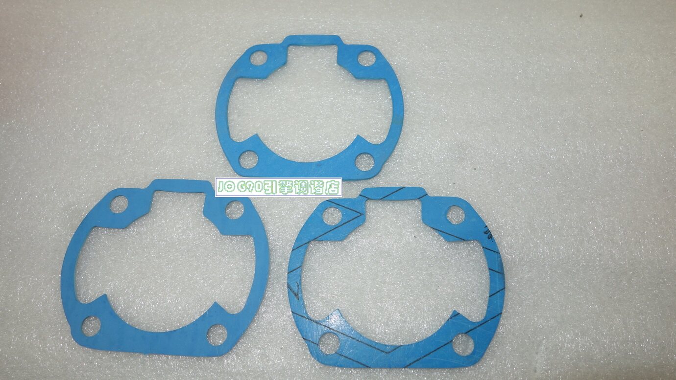JOG50 EVO re-tension stroke crankshaft with thickened paper gasket under cylinder gasket cylinder gasket