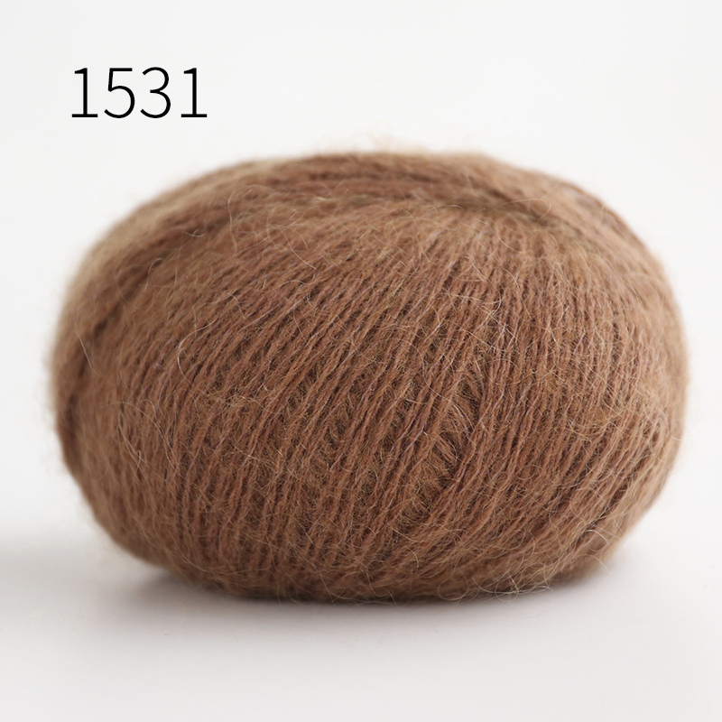 Nine-Color Deer Wool Mohair, Lino Pony Velvet Upgraded Version, Hand-Knitted Cashmere Wool Mohair Yarn