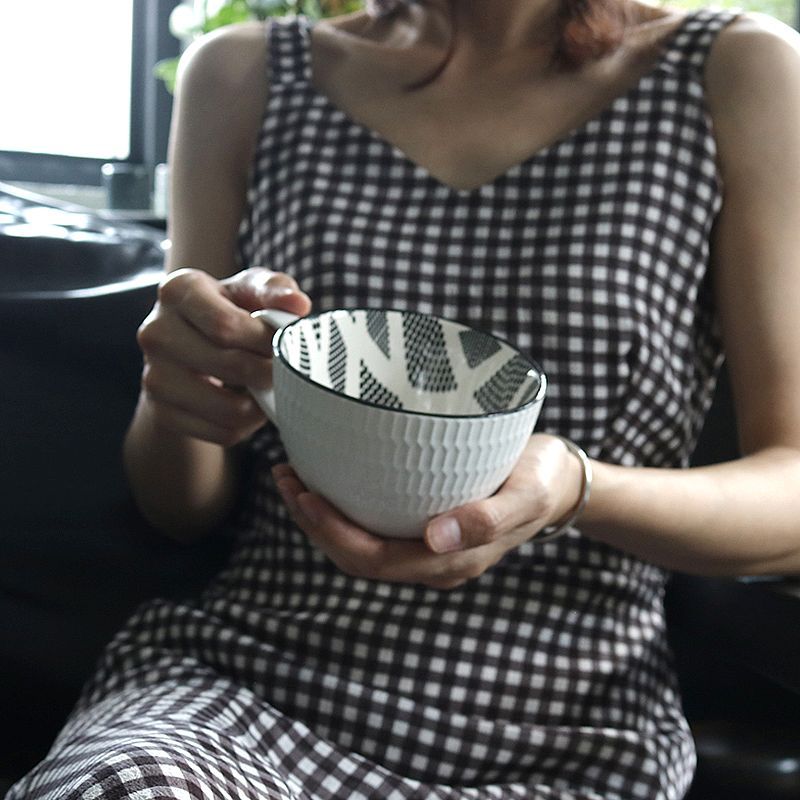 Creative Cute ins Nordic Large Capacity Mark Cup Coffee Cup Milk Breakfast Cup Oat Glass Goddess
