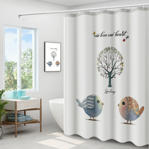 Nordic bath blinds toilet partition blinds free from stiletto magnetic and mildew-proof suits bath blinds bathroom blinds waterproof cloth
