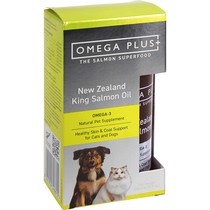 * M78 Grain and Oil Shop * New Zealand OmegaPlus Cats and Dogs General Salmon Oil 125ml