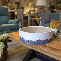 Honey pot cat cat gripper grinding claw wear-resistant large corrugated paper cat nest diameter 41cm cat toys cat supplies