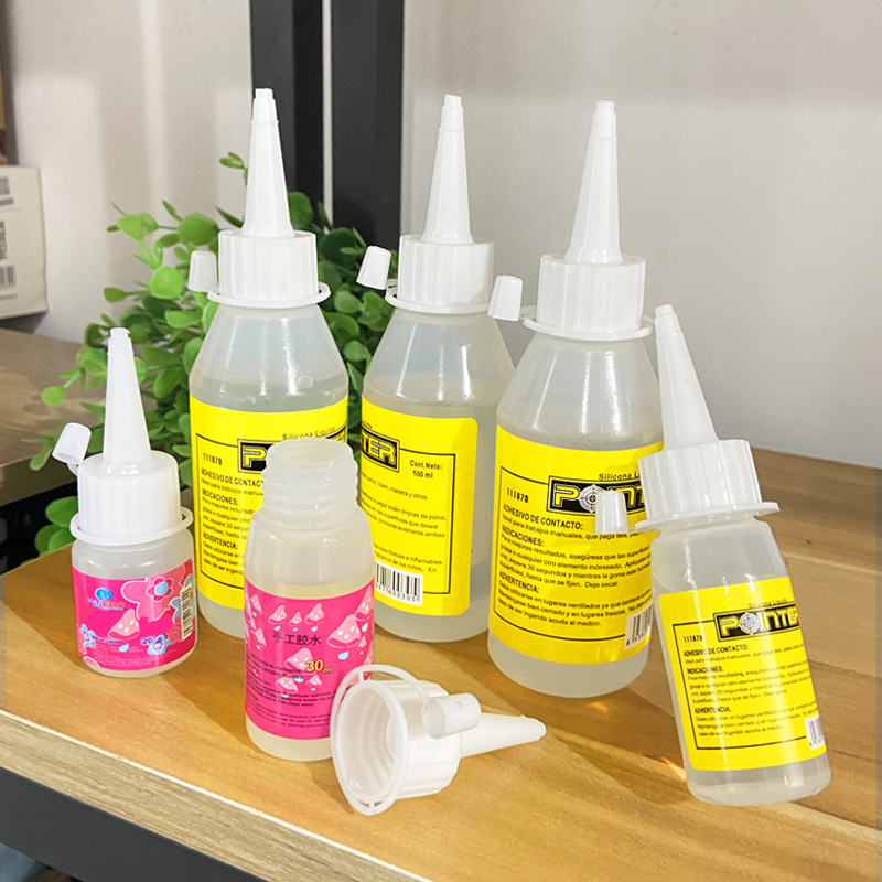 Alcohol Glue Handmade Gel Patron Tyrofoam Strong Force Glue Paoli Transparent Universal Diy Hemp Rope Material Unwoven Fabrics