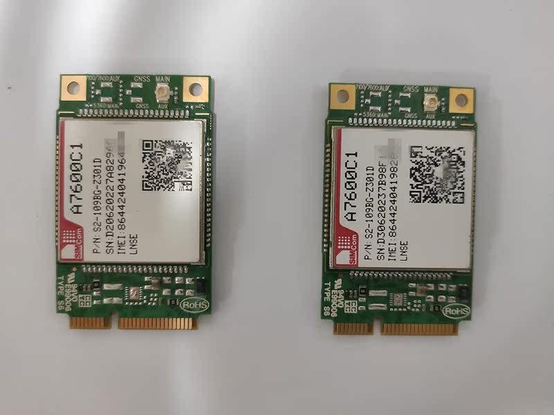 CAT1 MINIPCIE MODULE A7600 4G MODULE COMPATIBLE WITH EC200S MINIPCIE