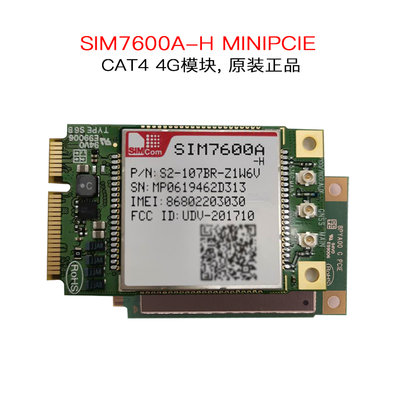 SIMCom CORE COMMUNICATION SIM7600A-H MINIPCIE CAT4 4G Module Original