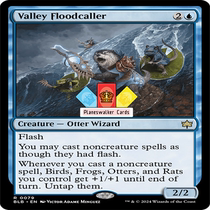 (Planeswalker) Banronlor BLB Gold Ying Flash Celestial Valley Floodcaller 79