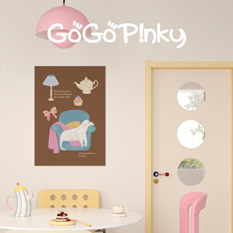 Cartoon cute home hanging cloth restaurant living room wall background cloth atmosphere camping decorative cloth coffee shop tapestry