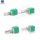 RK097/RV097 одинарный и двойной потенциометр регулировки громкости B5K/10K/20K/50K/B100K с переключателем mini 2